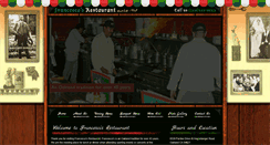 Desktop Screenshot of francescosrestaurant.com